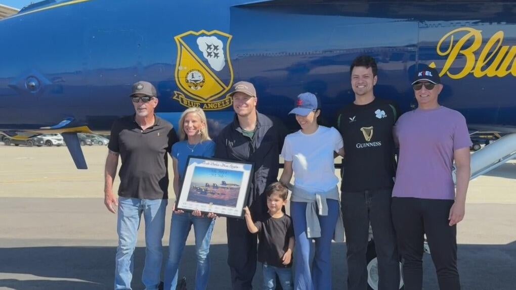 Glens Academy soccer club exec chosen for U.S. Navy Blue Angels flight — CBS Bay Area (KPIX), Woodside Arts news