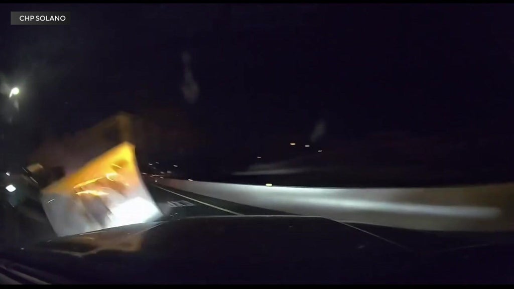 Video shows Tesla hit CHP car on I-80 in Fairfield; driver says he slept with Full Self-Driving on — CBS Bay Area (KPIX), Woodside Technology news