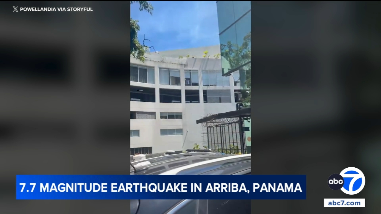 Panama earthquake: Tsunami threat after magnitude 7.7 earthquake and 6.6 aftershock rock region, USGS reports
— ABC 7 Bay Area, Woodside Schools news