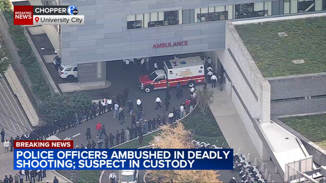 Police officer dies after West Philadelphia shooting; another injured with 12 gunshot wounds
— ABC 7 Bay Area