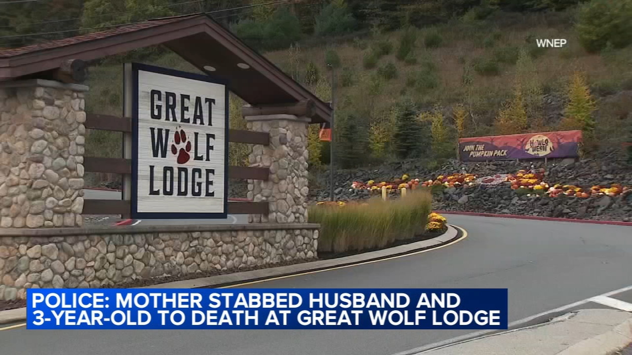 Great Wolf Lodge homicide: Metallica Rose Harrison accused of stabbing husband Charles Harrison, son to death at family resort in the Poconos in Scotrun, Monroe County, Pennsylvania
— ABC 7 Bay Area, Woodside Community news