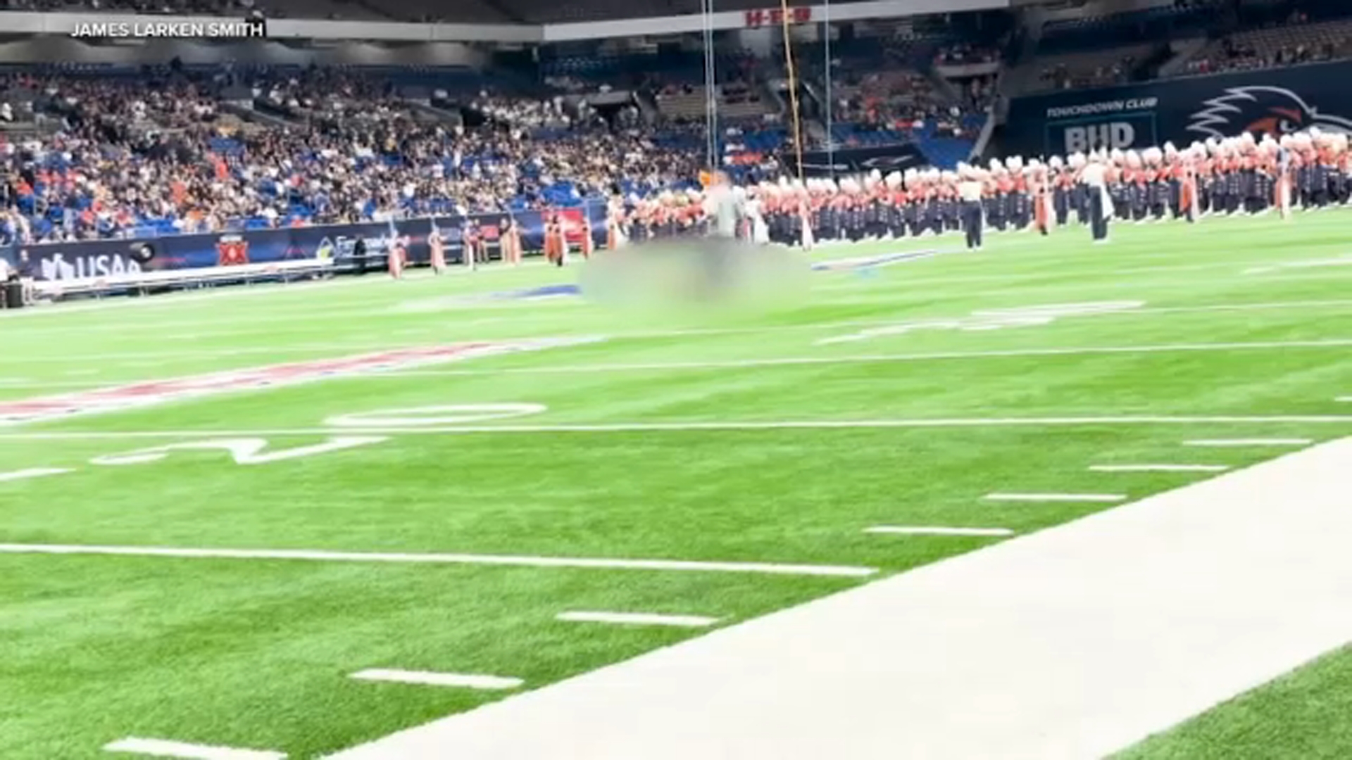 Air Force member killed rappelling from Alamodome's ceiling in Salute to Armed Forces ceremony
       — ABC 7 Bay Area, Woodside Sports news
