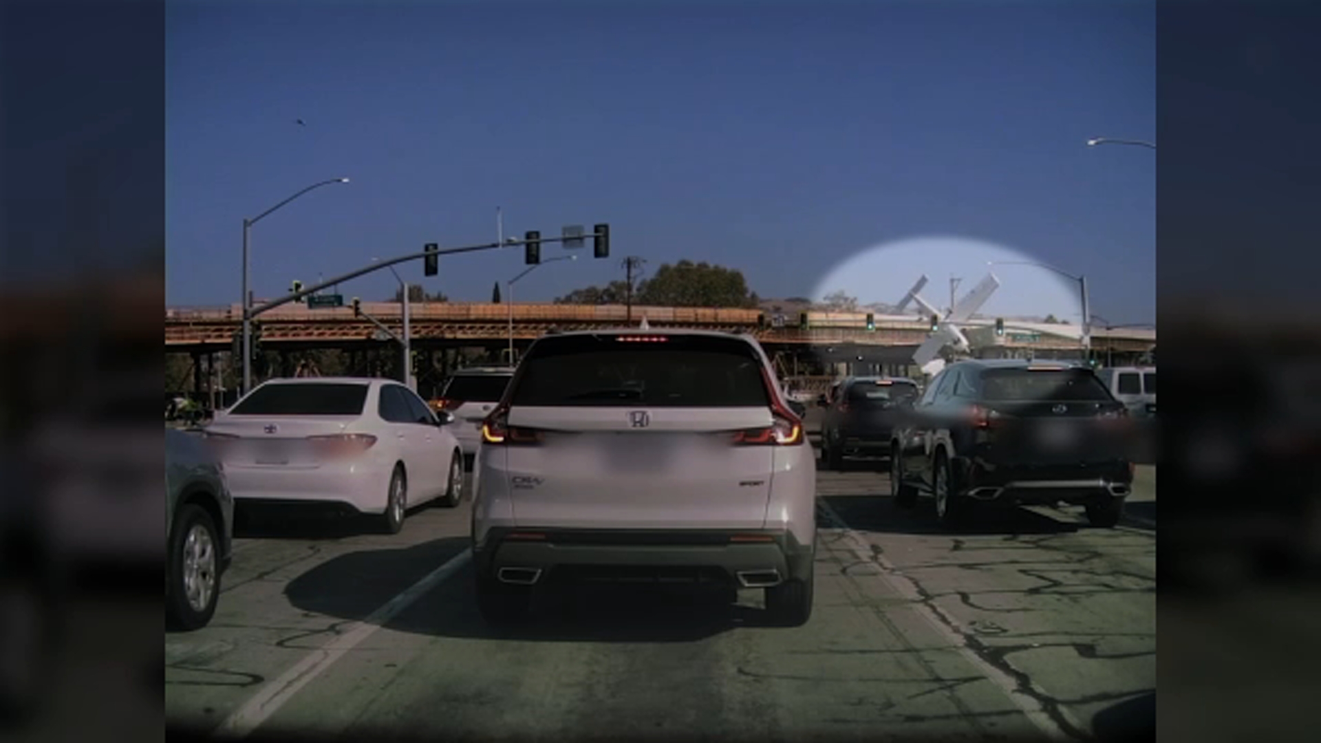 Video shows plane crash on NorCal expressway, injuring 2 adults and 1 child
       — ABC 7 Bay Area, Woodside Community news