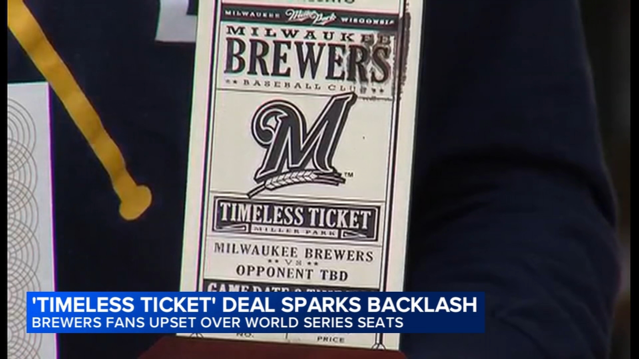 Brewers 'Timeless Ticket' holders say the team isn't fully honoring deal for World Series seats
— ABC 7 Bay Area, Woodside Schools news