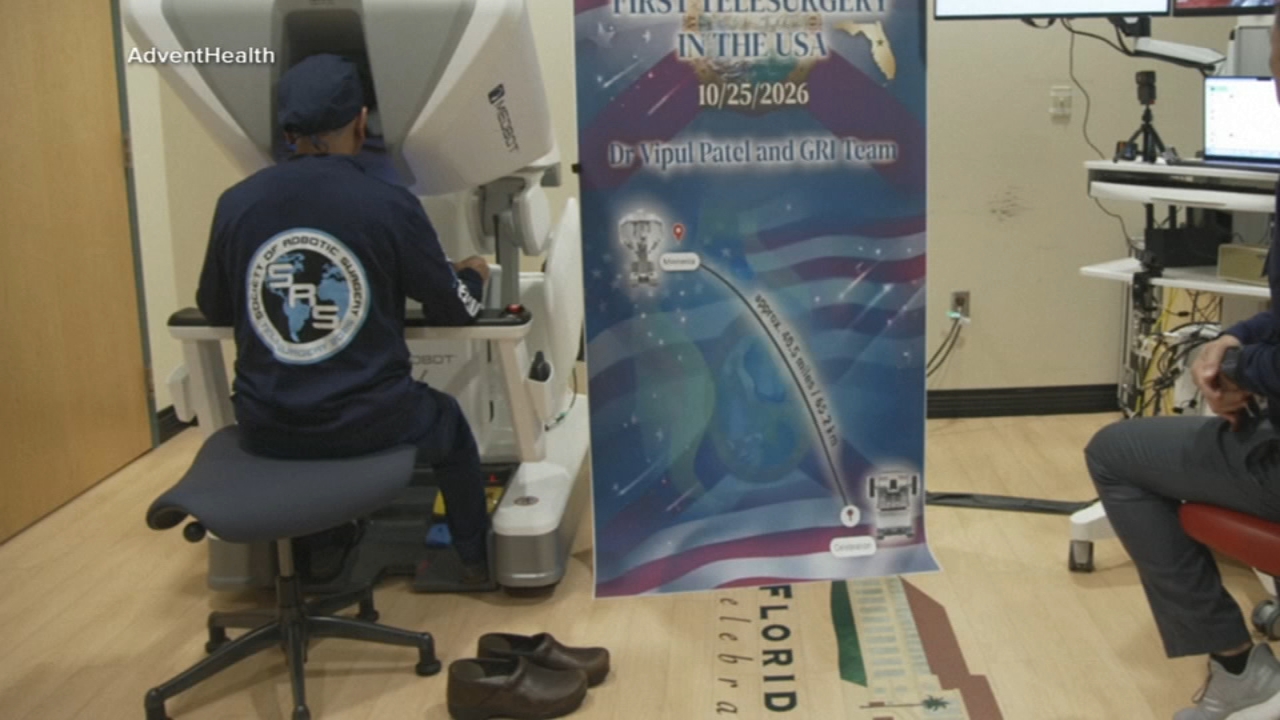 Doctor performs surgery on patient at hospital 35 miles away using robotics
— ABC 7 Bay Area, Woodside Health news