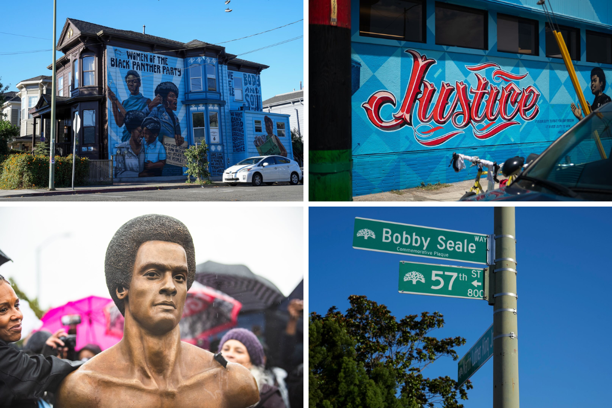 Black Panther Party history is all over Oakland. Here’s where to look — The Oaklandside, Woodside Arts news
