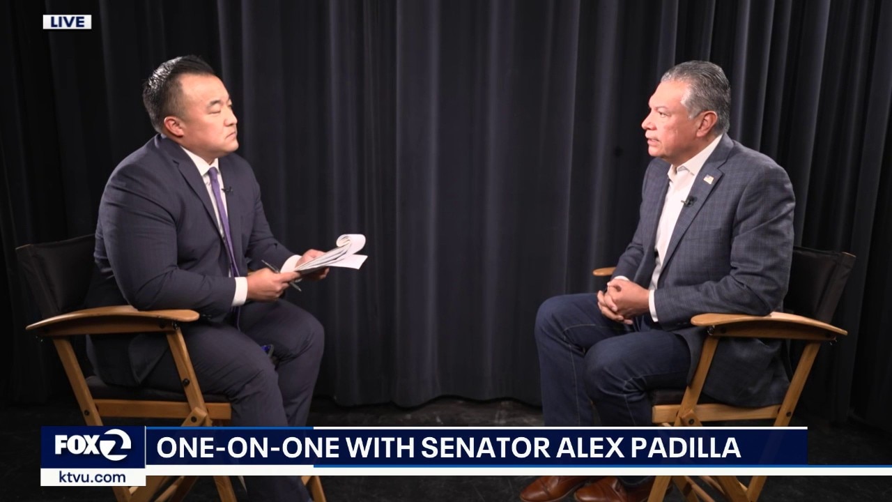 Full interview: Sen. Alex Padilla talks ICE, midterm election and polling — KTVU FOX 2 Bay Area, Woodside Community news